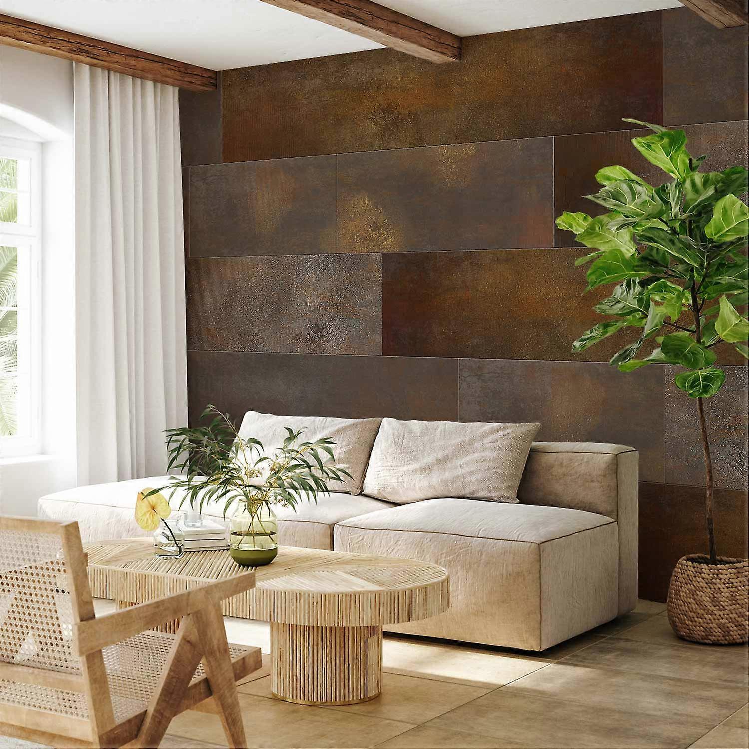 Öntapadó falfestmény - Arany vízesés