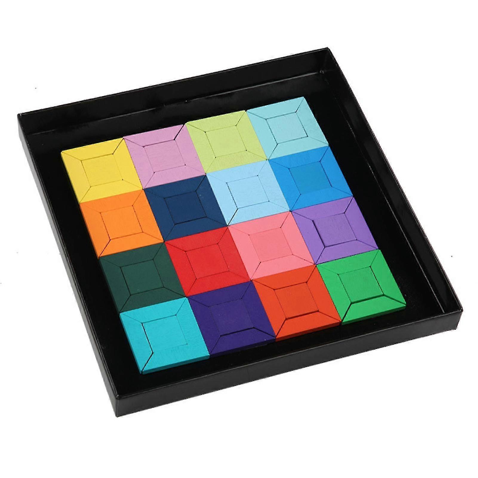 Magnetic Mosaic Puzzle No Harm And Environmental Friendly Suitable For Kindergarten Primary School