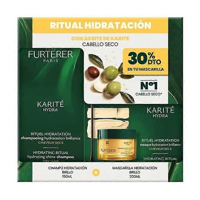 RENE FURTERER SHEA HYDRA MOISTURIZING SHAMPOO + MASK 2 pcs SET
