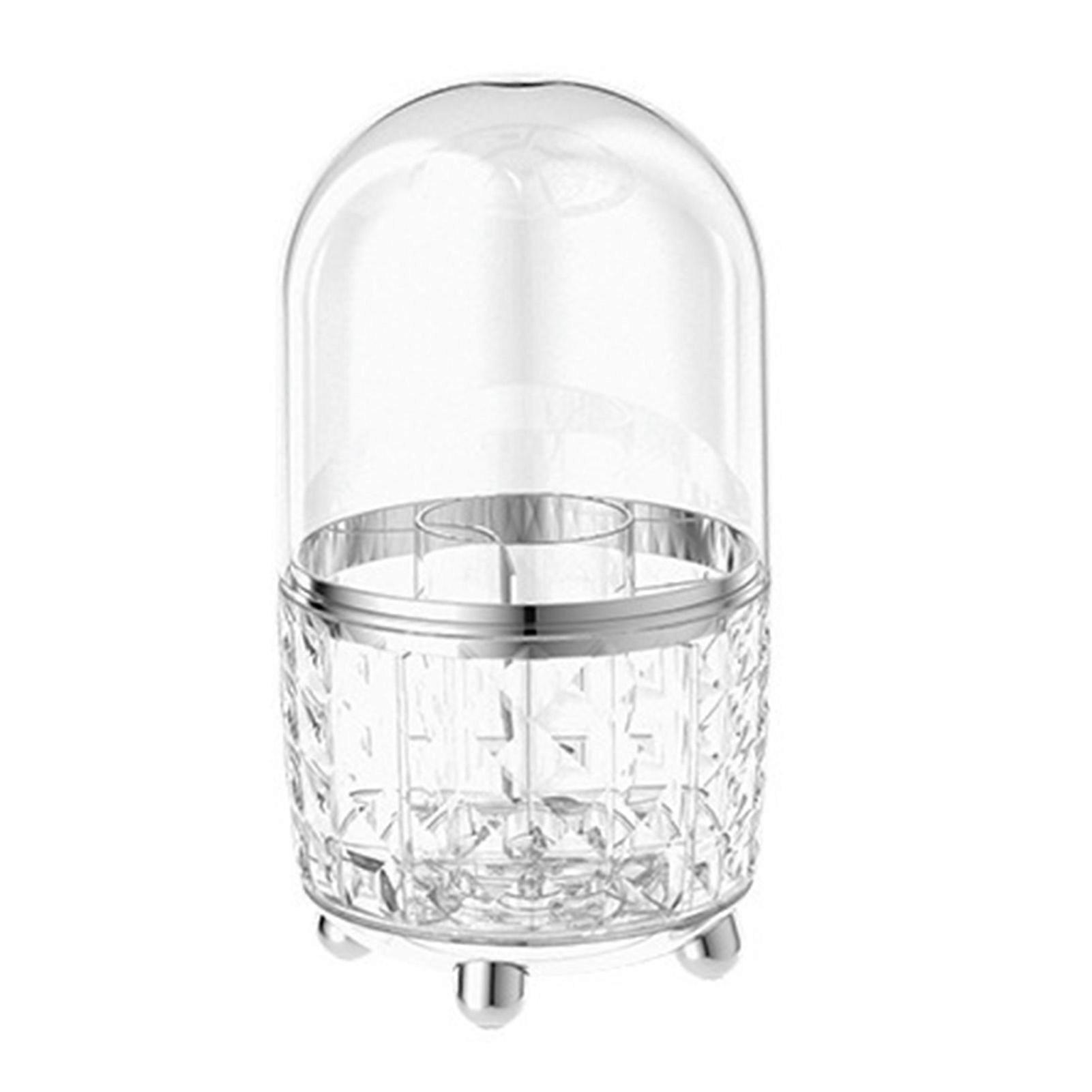 2 Tier Desk Organizer Double Layer Storage Rack Transparent Desktop Stand Holder for Stationery Cosmetic