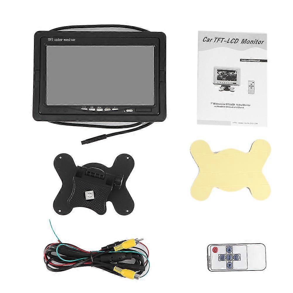 High Definition 7in Car Rearview Monitor for 12-24V Auto Accessory