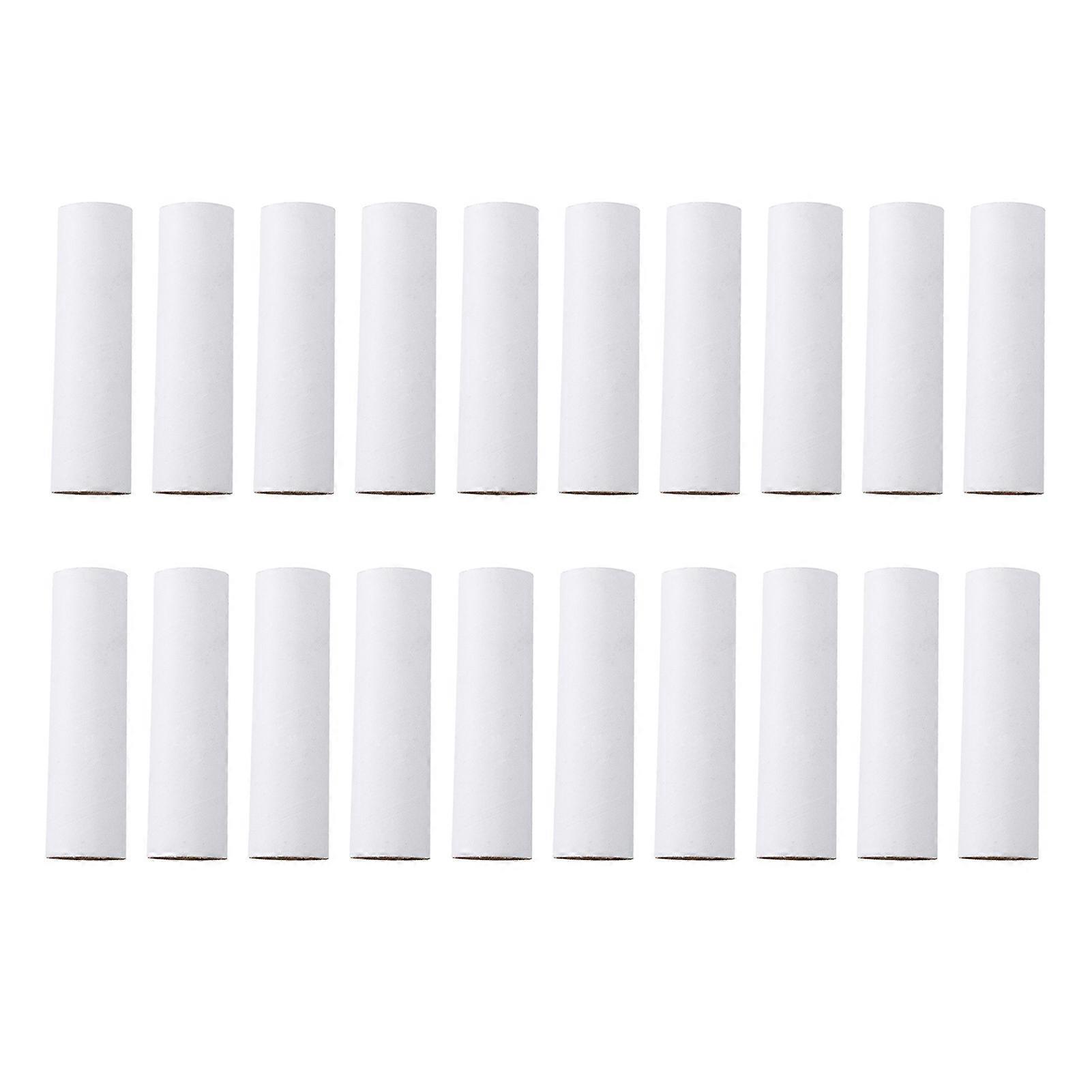 20 Pcs Paper Tube Toilet Paper Rolls Crafts Making DIY Craft Tubes Sturdy Empty Cardboard Tubes Home Handcraft Classroom Art Projects