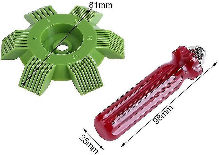 For 2024 AC Evaporator Condenser Radiator Coil Fin Straightener Comb ...