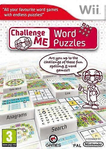 Challenge Me Word Puzzles Wii - PAL - New & Sealed