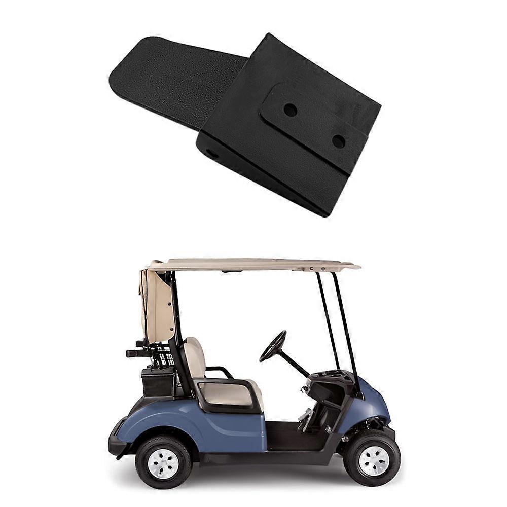 2-Pack Cart Bag Strap Buckles - Adjustable Stainless Steel Holder For E-Z-GO, Club Car Golf Carts