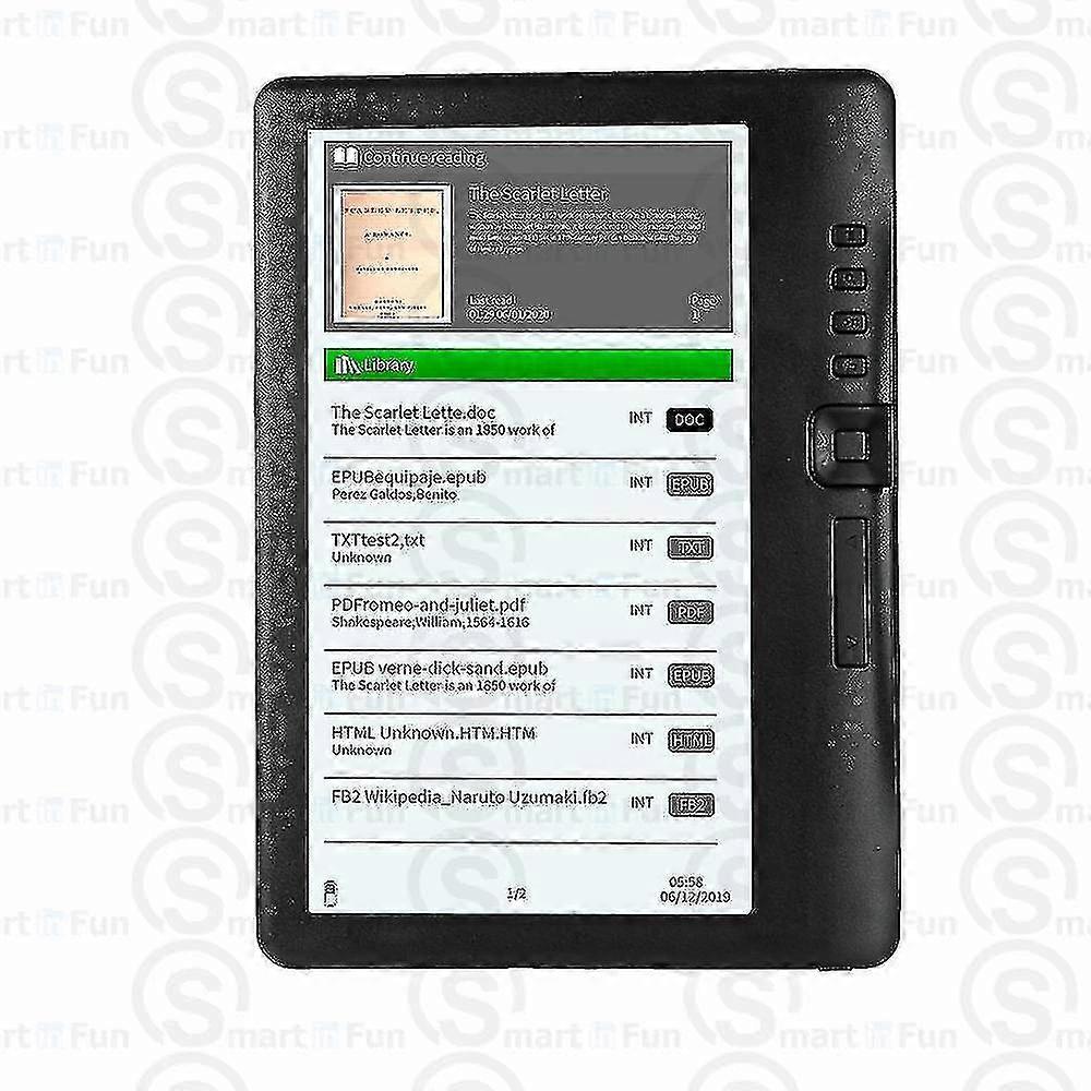 Fashion Style Portable 7 Inch E-book Reader 8gb Flash Multifunctional Tablet With Backlight Color
