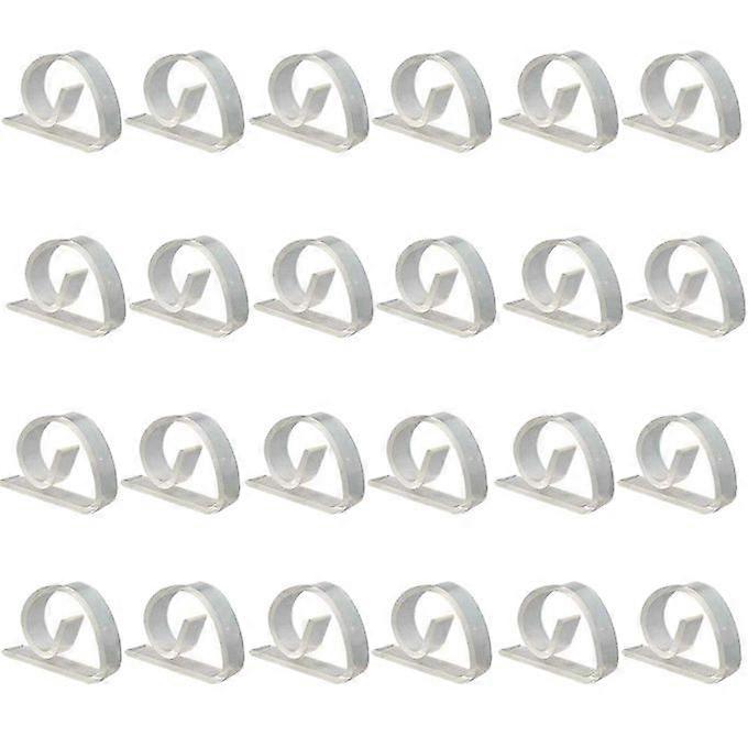 24 Pack Plastic Abs Transparent Tablecloth Clip Tablecloth