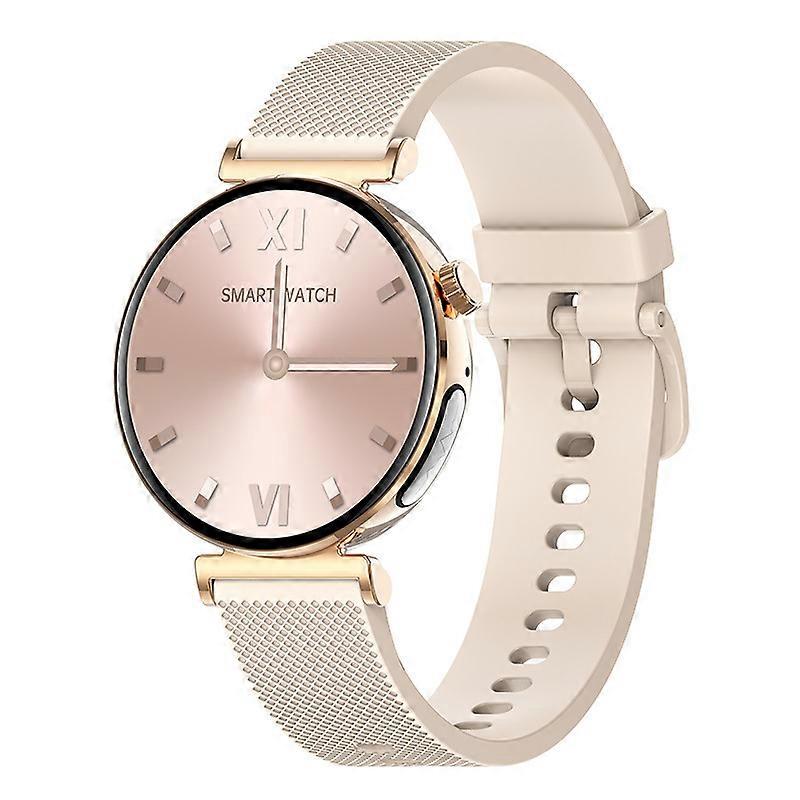 Women's JA02 smartwatch Bluetooth call blood oxygen, heart rate, blood pressure SOS