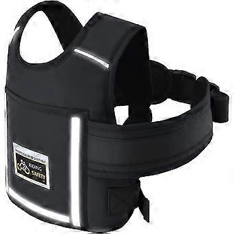Children's Motorcycle Harness With Pockets, Adjustable Reflective Strip For Children's Motorcycle