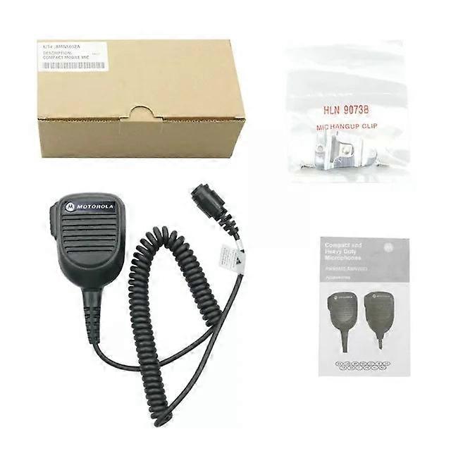 Rmn5052a Hand Ptt Mic Speaker Microphone For Mototrbo Dgm4100 Dgm6100 Dm3400 Dm3601 Dm4400 M8220 M8268 M8620 Xpr4300 Xpr4550