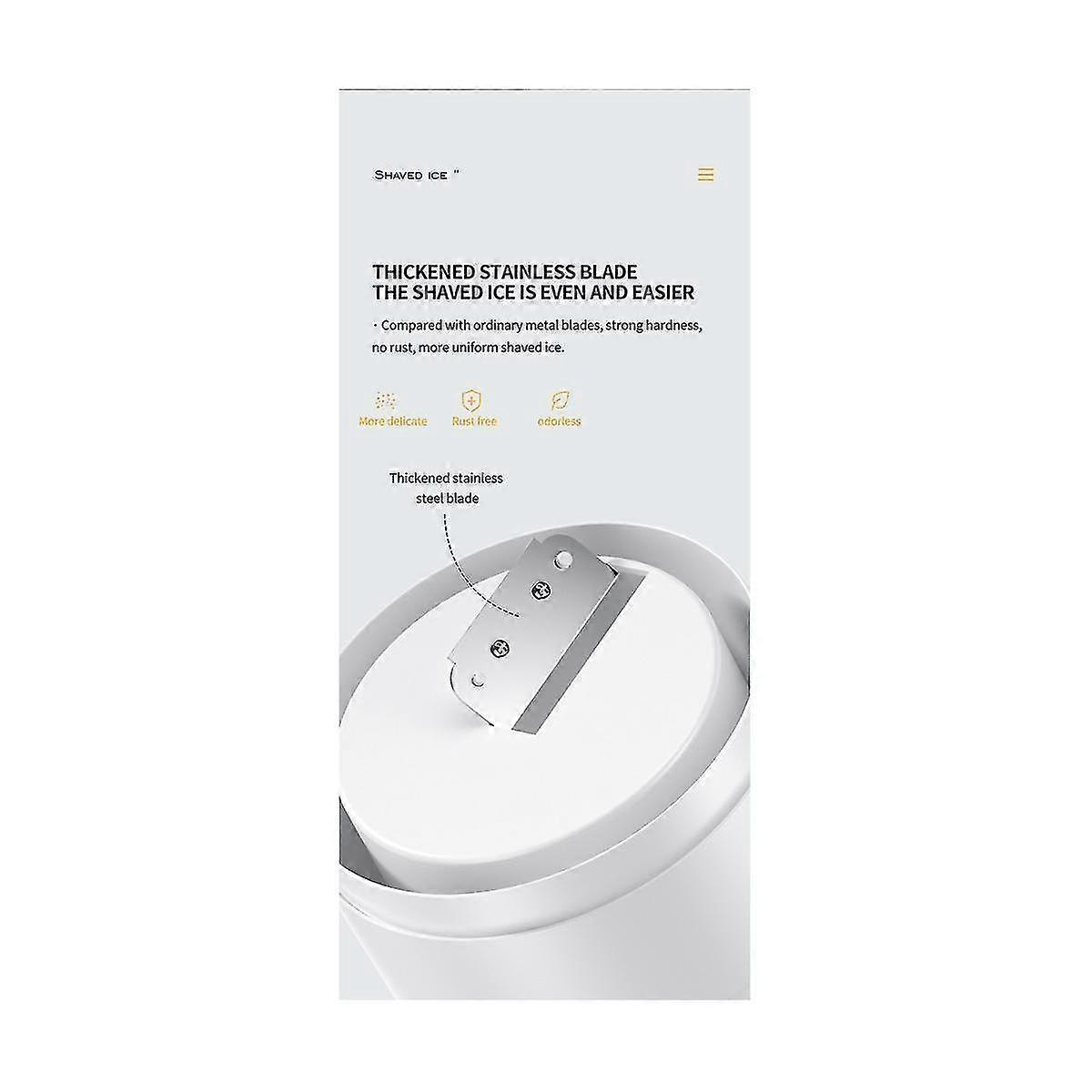 מגרסת קרח ידנית קטנה מכונת גילוח קרח ביתית מגרסת קרח ידנית מיני ברד טחנת קרח מטחנת קרח