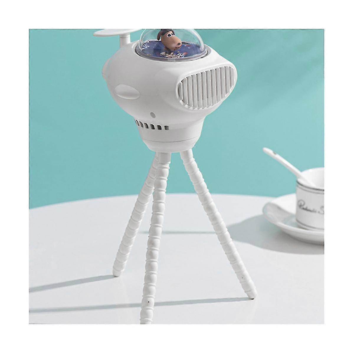 Lovely Cartoon Portable Safe Stroller Fan Usb Charging Air Cooling Electric Fan Home Multipurpose H