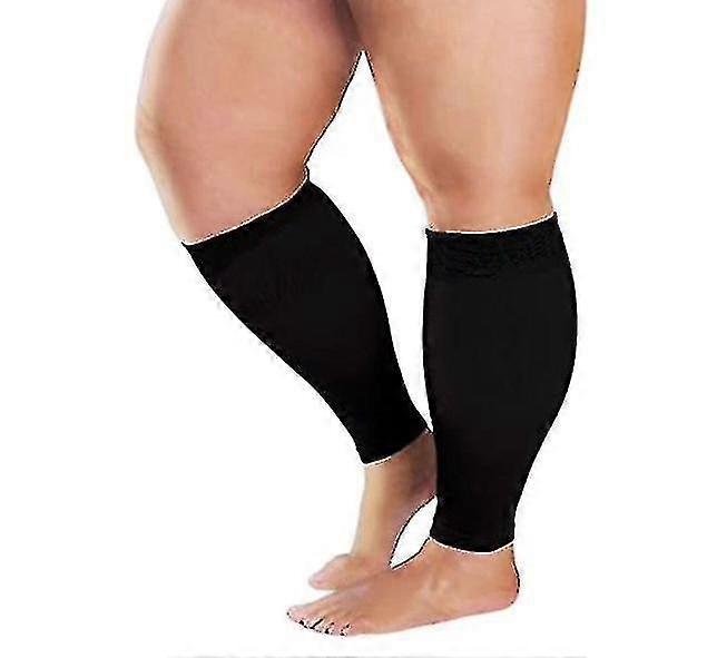 Plus Size Compression Socks 20-30 Mmhg For Men And Women Wide Calf Extra Largefor Circulat