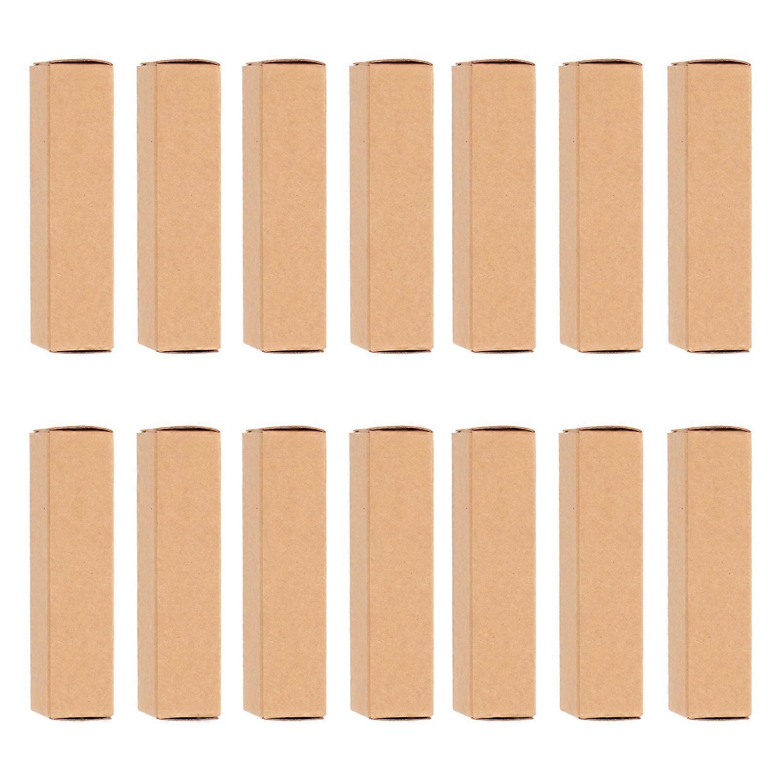 50Pcs Kraft Paper Boxes Small Gifts Packaging Boxes Lipstick Wrapping Boxes