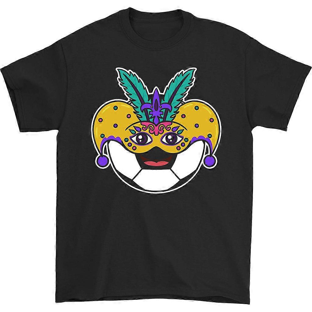 Soccer Ball Face Mascara T-shirt