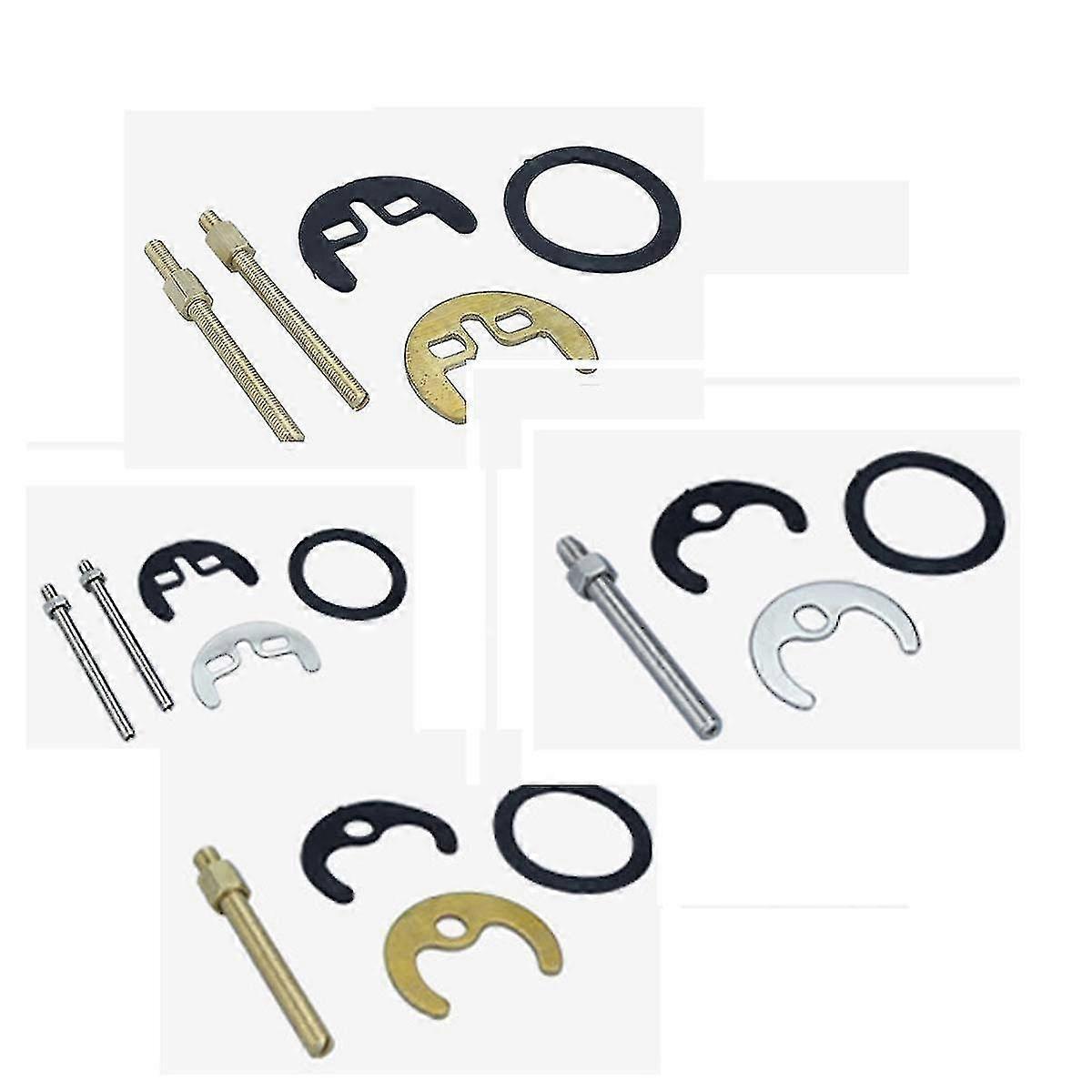 Replacement Mono Basin Tap Fixing Set Hole Bracket Bolt Horse Fixing Kit Mounting Set For Repairing Faucet