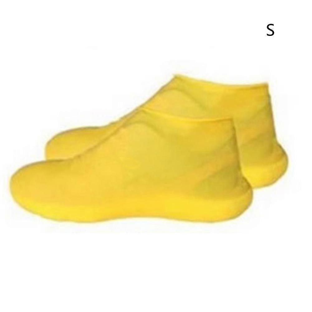 Anti-slip Latex Shoe Covers Reusable Waterproof Rain Boot Overshoes Shoes