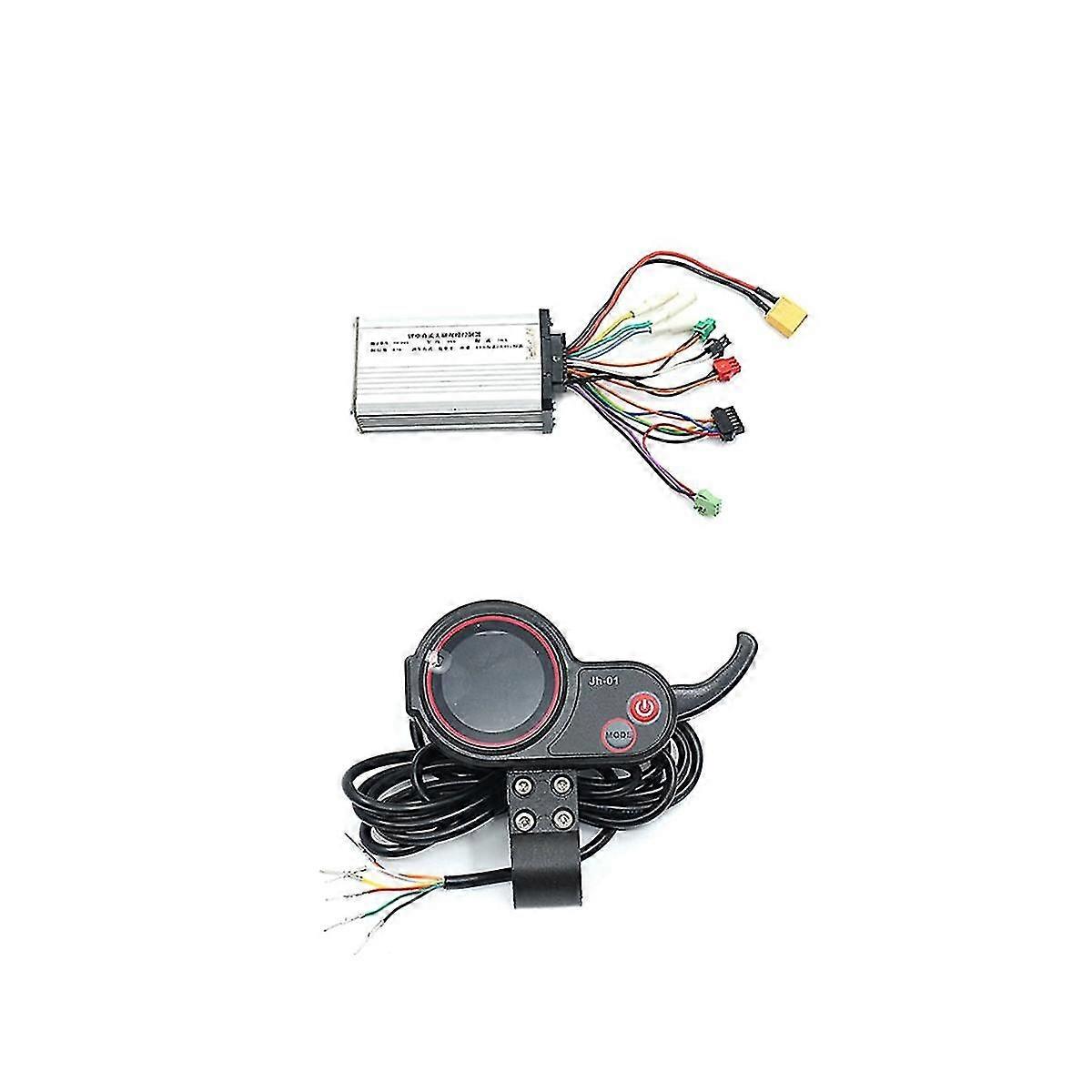 48v 20a Electric Skateboard Intelligent Brushless Motor Controller + Instrument Display