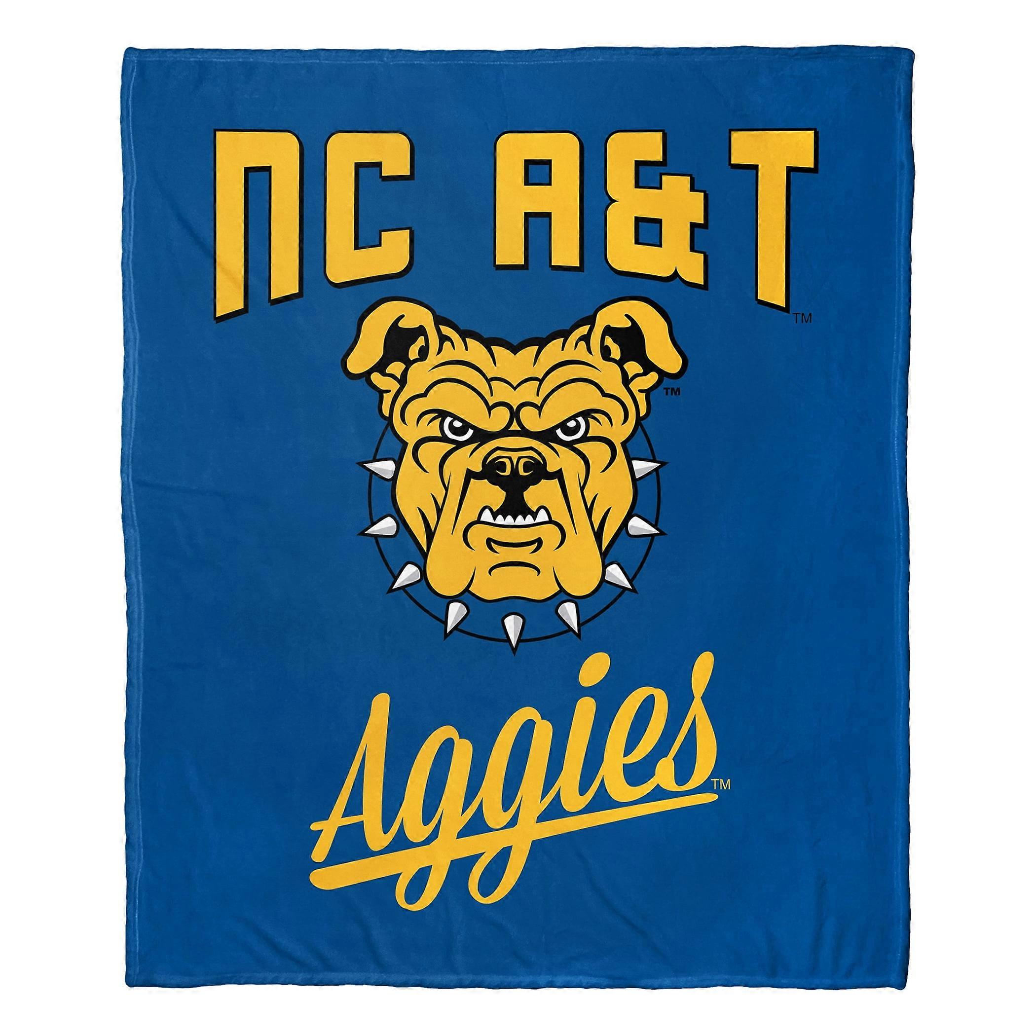 North Carolina A&T Aggies  Alumni Silk Touch Throw Blanket-YHJU281