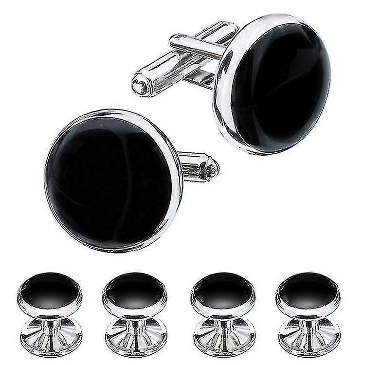 Mens Cufflinks And Studs Tuxedo Shirts Business Wedding Gift Set Bdliv