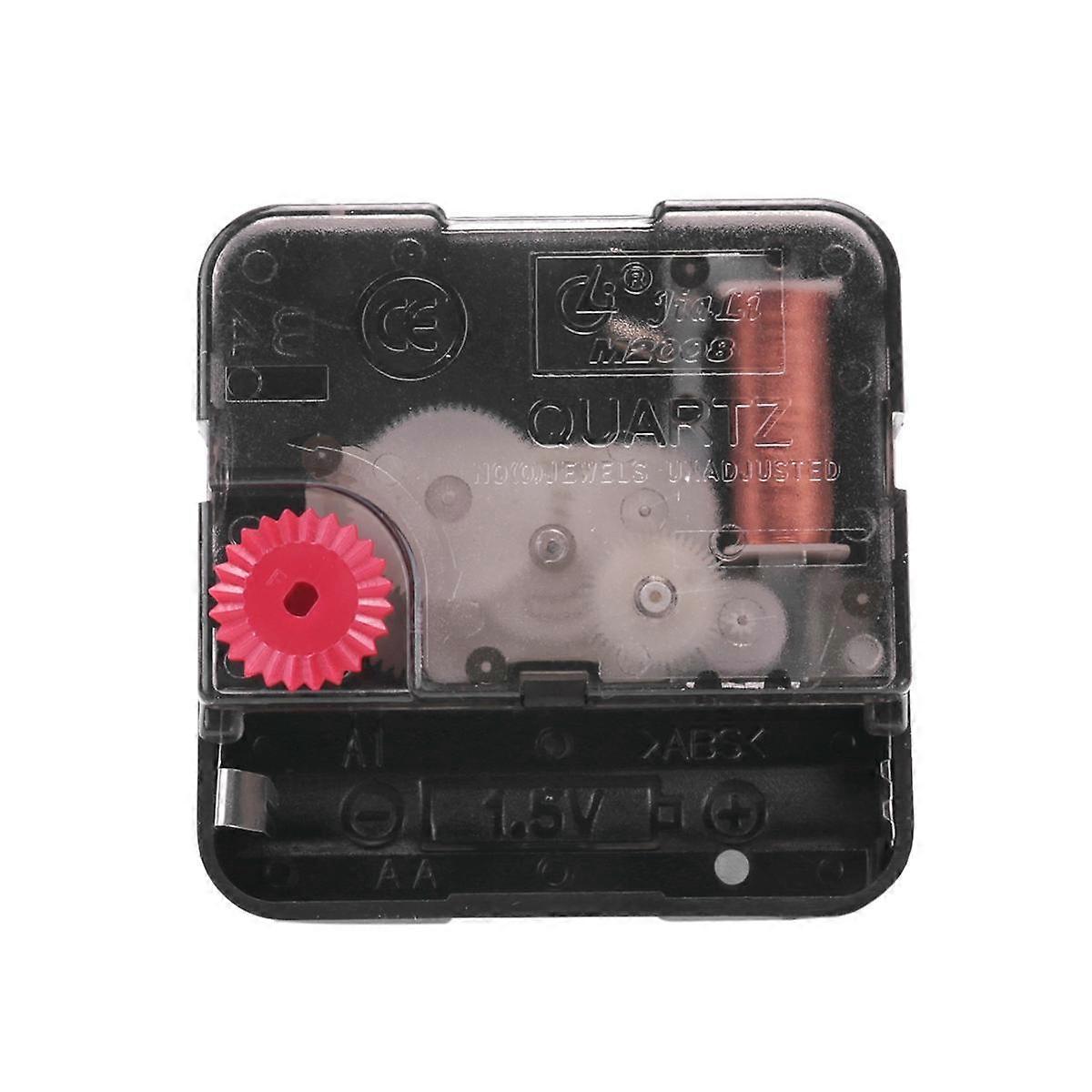 2Pcs Non-Ticking Quartz DIY Wall Clock Movement Mechanism Kit with 5 Different of Repair Parts Repl