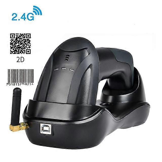 JWL-H6 Wirelress Barcode Scanner And RD-H8 1D/2D QR Bar Code Reader PDF417 for for POS and Inventory