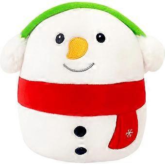 8 "Cute Christmas Snowman Soft plysj leketøy, Xmas Snowman plysj pute, plysj kosedyr leketøy, gave til jul, hjem dekorasjoner