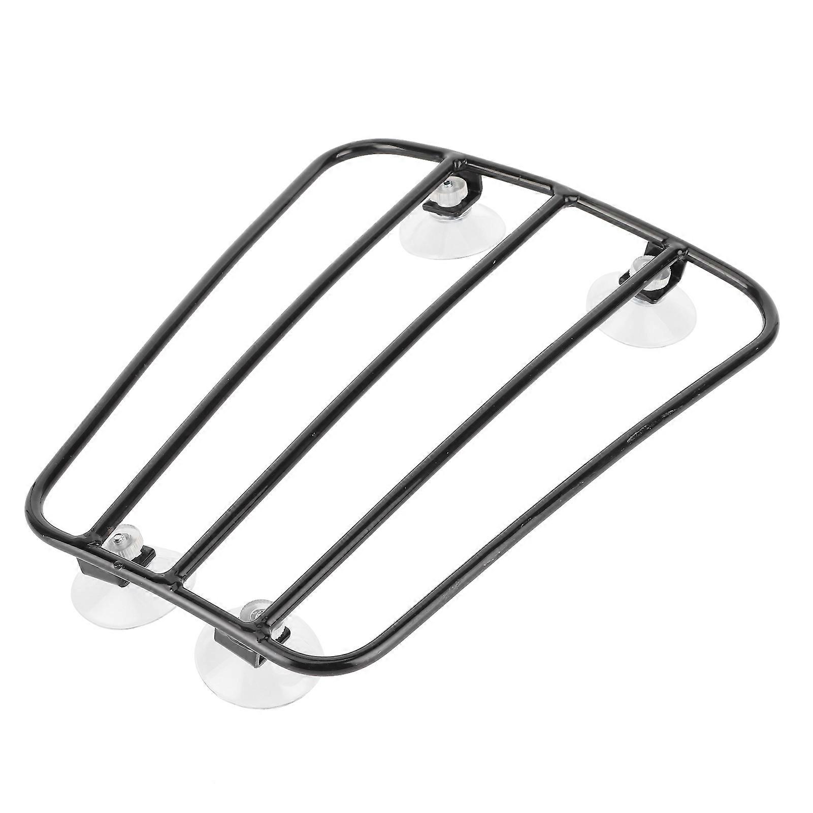 Μοτοσυκλέτα Ρεζερβουάρ Σχάρα Αποσκευών Universal Retro Style Bag Carrier BracketΜαύρο