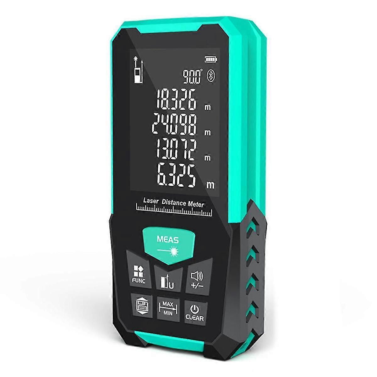 Laser Range Finder 200 Meters Phase Range Finder Electronic Ruler Practical Measurement Tool