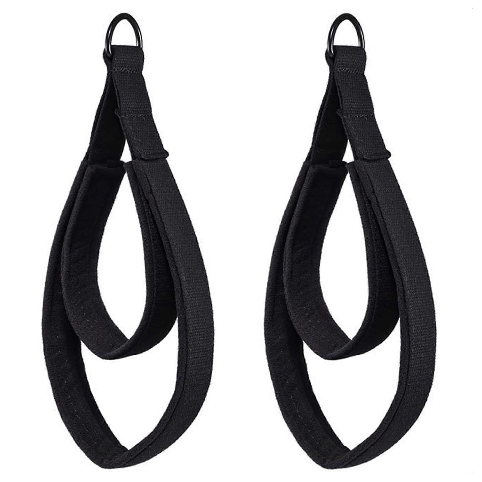 1 Pair Pilates Straps Pilates Double Loop Strap Reformer Fitness D-Ring Straps Padded Pilates Equipment D-Ring Yoga Exercise Straps Accessories Home