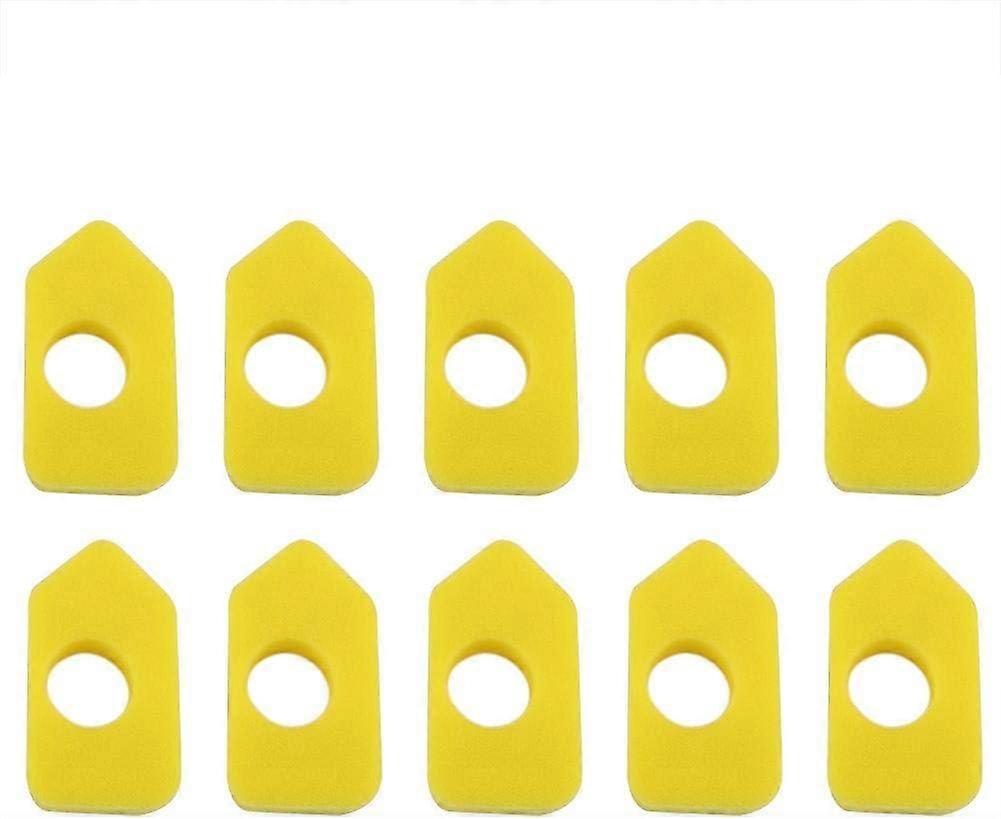 Air Filter Yellow Foam Replacement for Briggs Stratton 986434 Sponge Parts Accessories 10Pcs