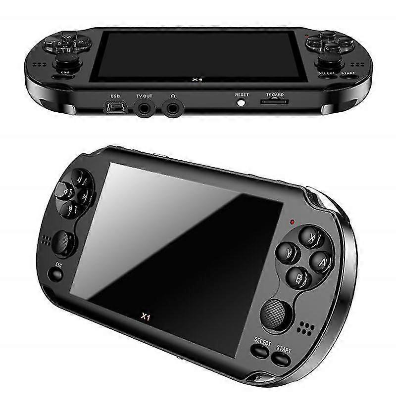 Mini Portable For Psp 128 Bit Video Game Console Game Console Built-in 10000 Classic Games 4.3-inch Screen X1 Gamepad