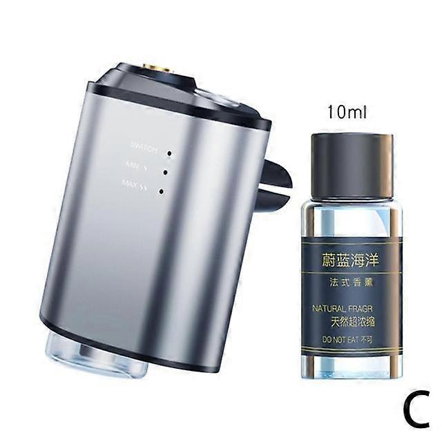 Electric Auto Air Diffuser Aroma Car Air Vent Humidifier Mist Wood Grain Oil Aromatherapy Car Air Freshener Perfume Fragrance
