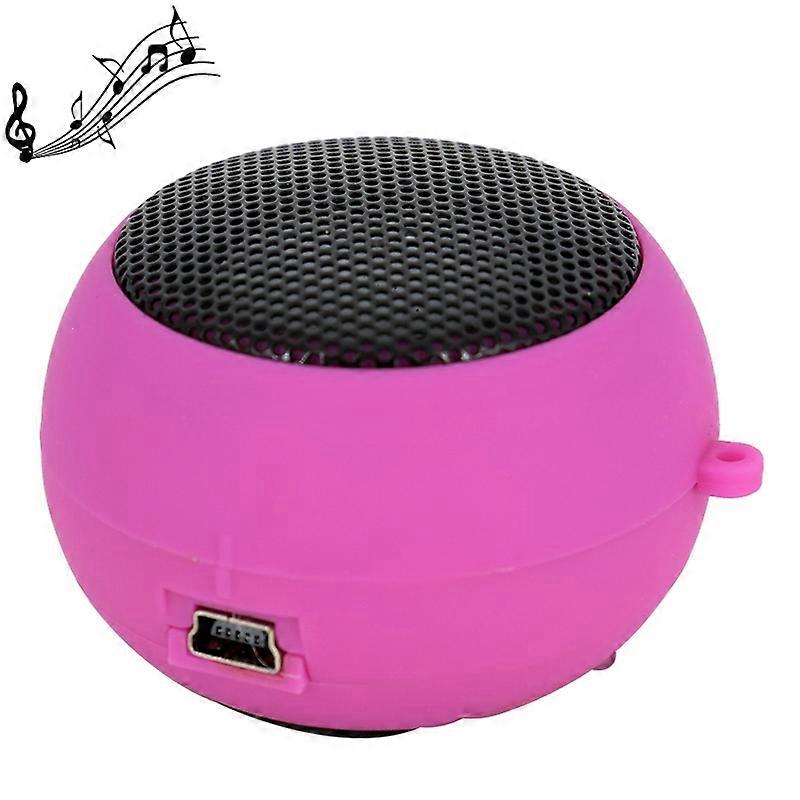 Small Hamburger Mini Portable Stereo Speaker