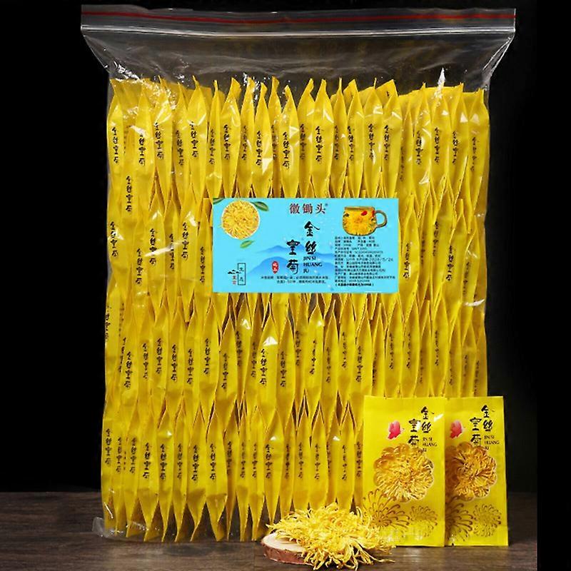 100 花ジン Si Huang Ju オーガニックゴールデン菊茶ヘルシーハーブティー