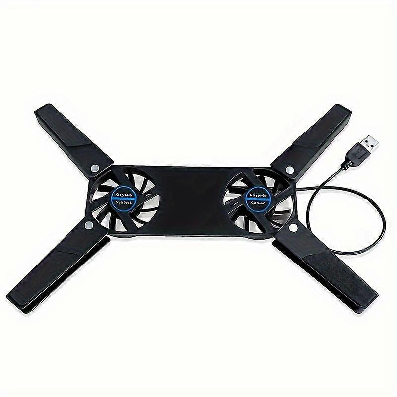 Portable Notebook Cooling Pad for 7-15 Inch Laptops - Efficient Cooling and Comfortable Typing Experience