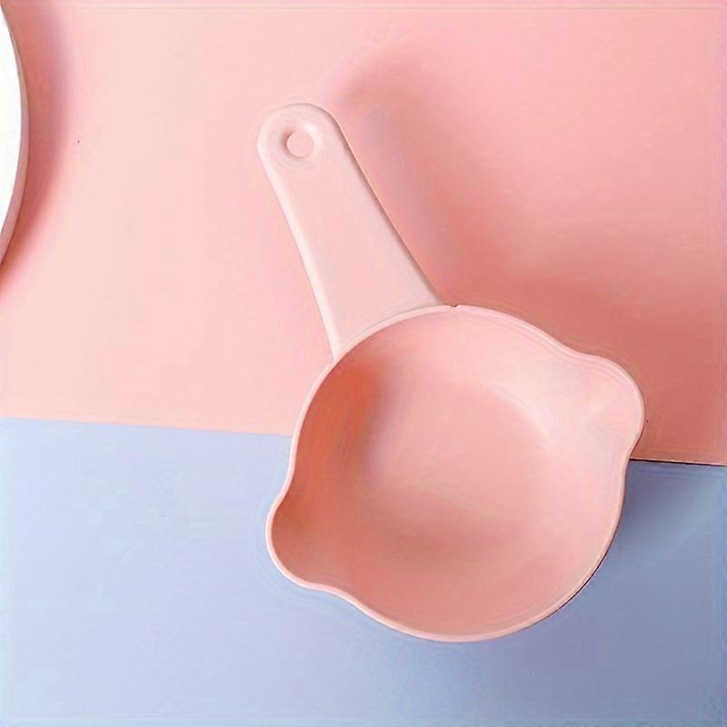 1pc Plastic Dog Food Spoon Pet Feeding Shovel Measuring Scoop With Hanging Hole Pet Tableware