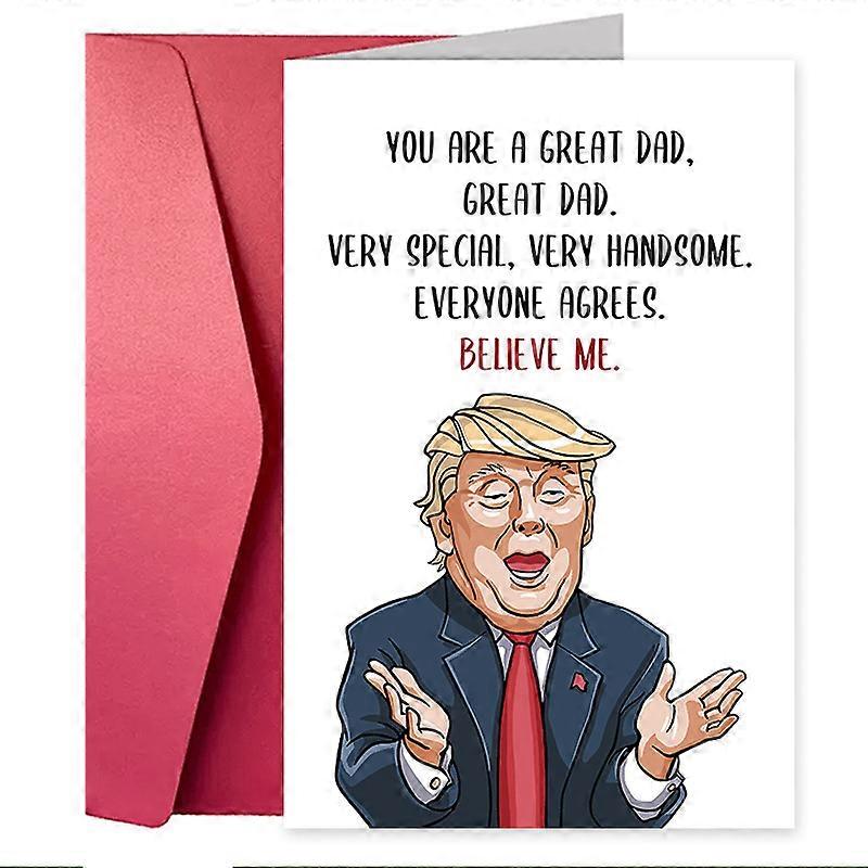 Trump Birthday Card, Funny Trump Bday Card, Humorous B-day Card, Hilarious Birthday Card for Friends