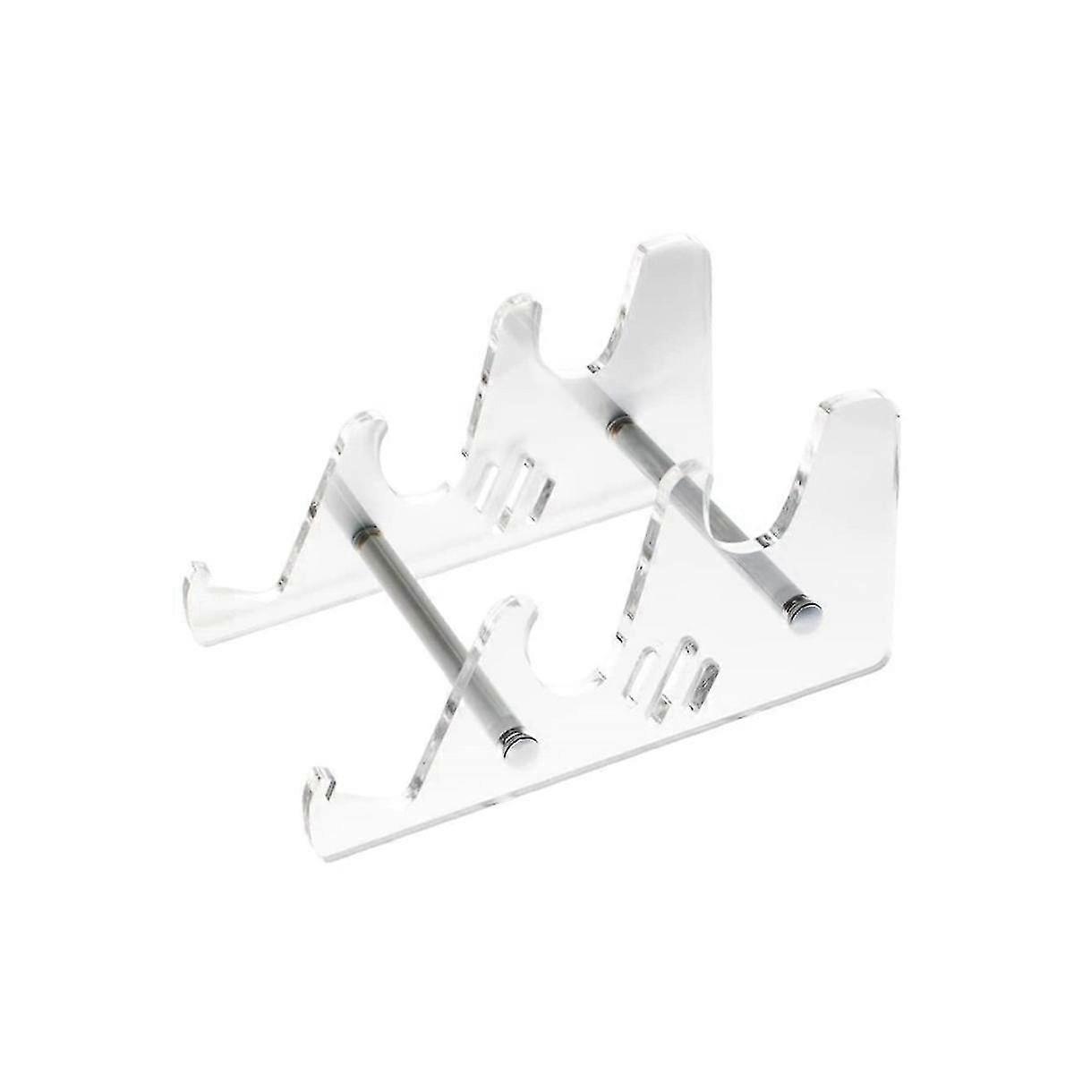 Keyboard Stands 3-tier Mechanical Keyboard Display Stand Transparent Acrylic Holder Stand Gaming Keyboard Plate Holder