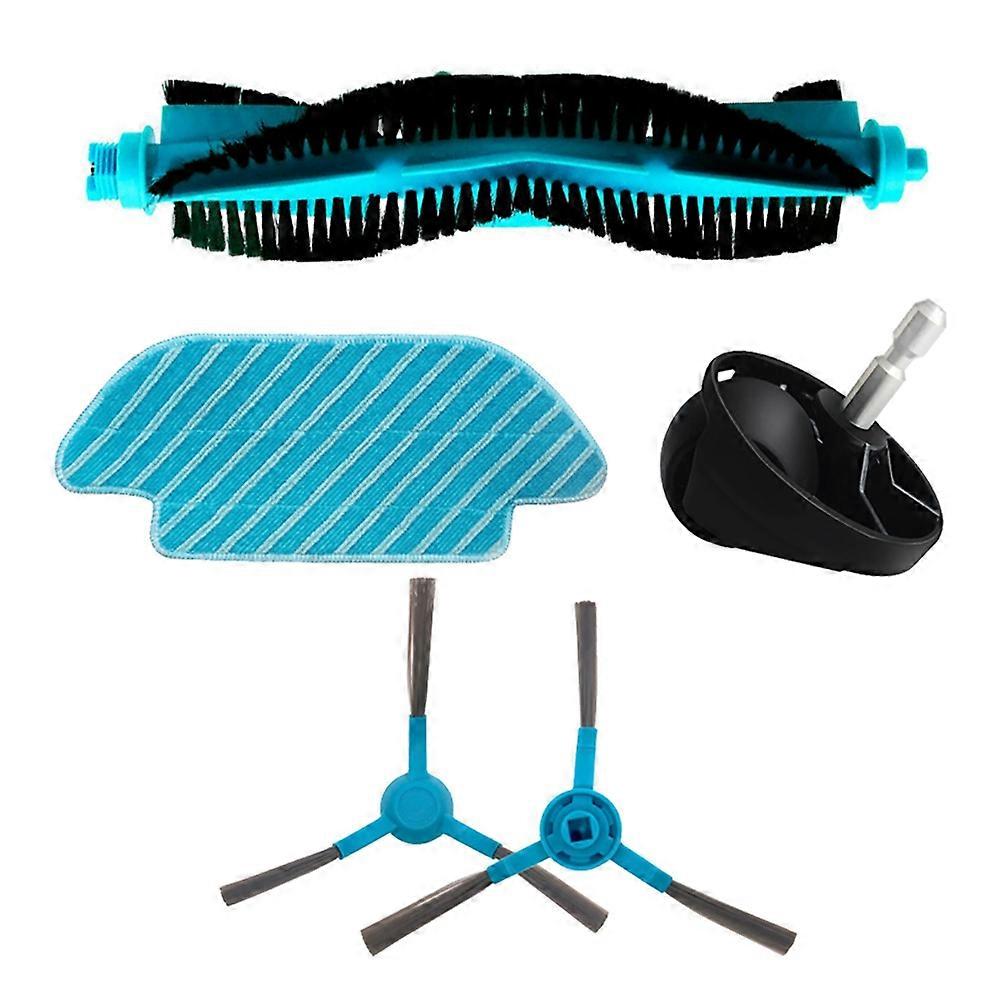 For Conga 4090 5090 6090 Accessoires Spare Parts Vacuum Replacement Kit Side Brush Mop Cloth Blue