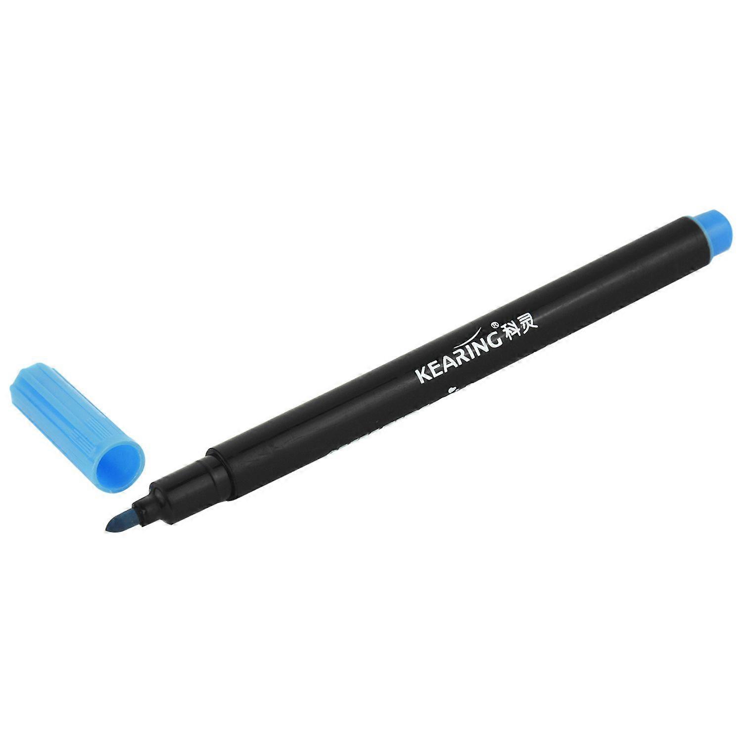1 x Fabric Marker Pens Permanent Colors For DIY Textile Clothes T-Shirt blue