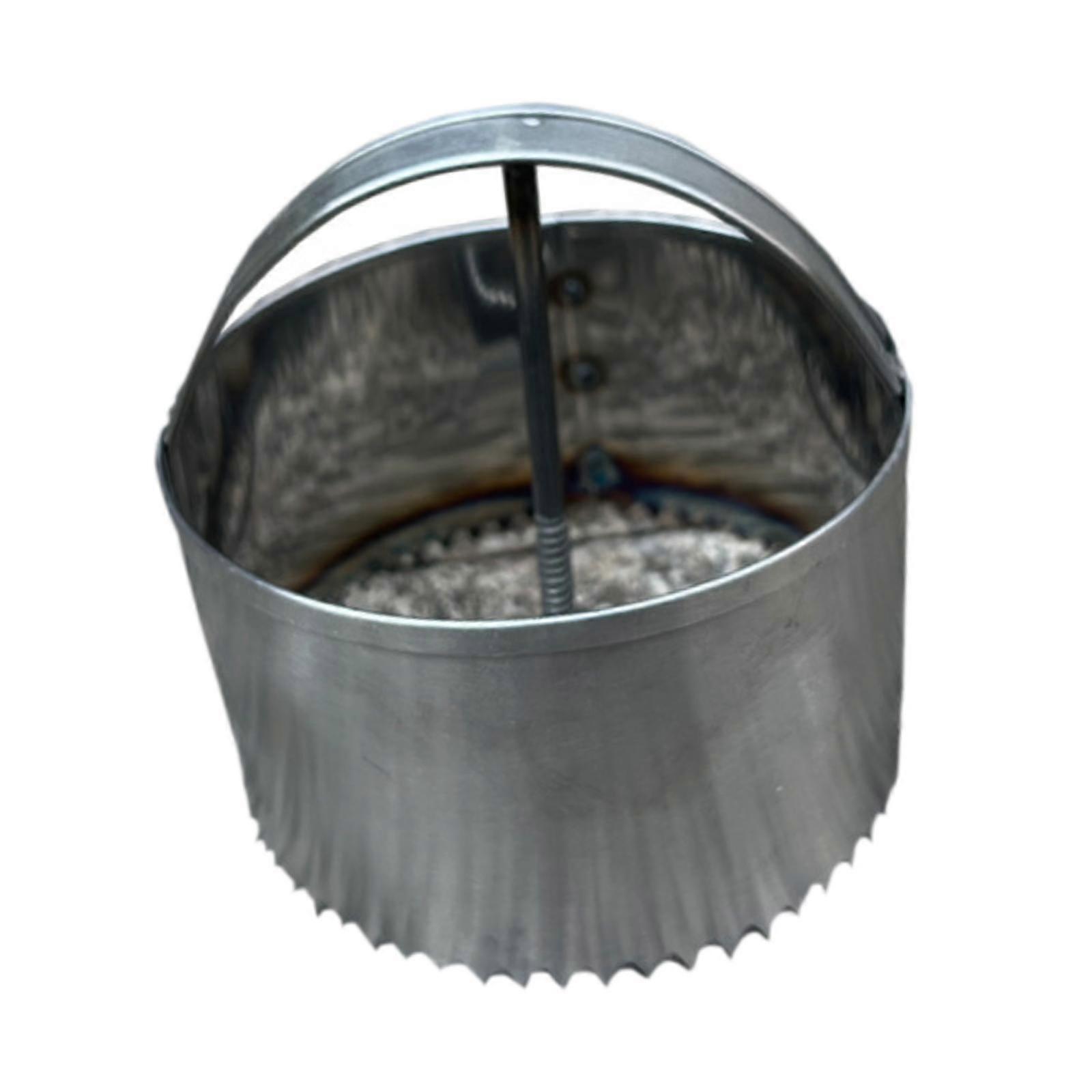 Bulb Planter Sturdy Stainless Steel Sawtooth Bulb Transplanter Quick Digging 10x10cm