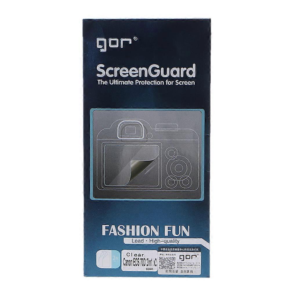 Professional LCD Screen Protector Film Cover For 70D Digital Camera