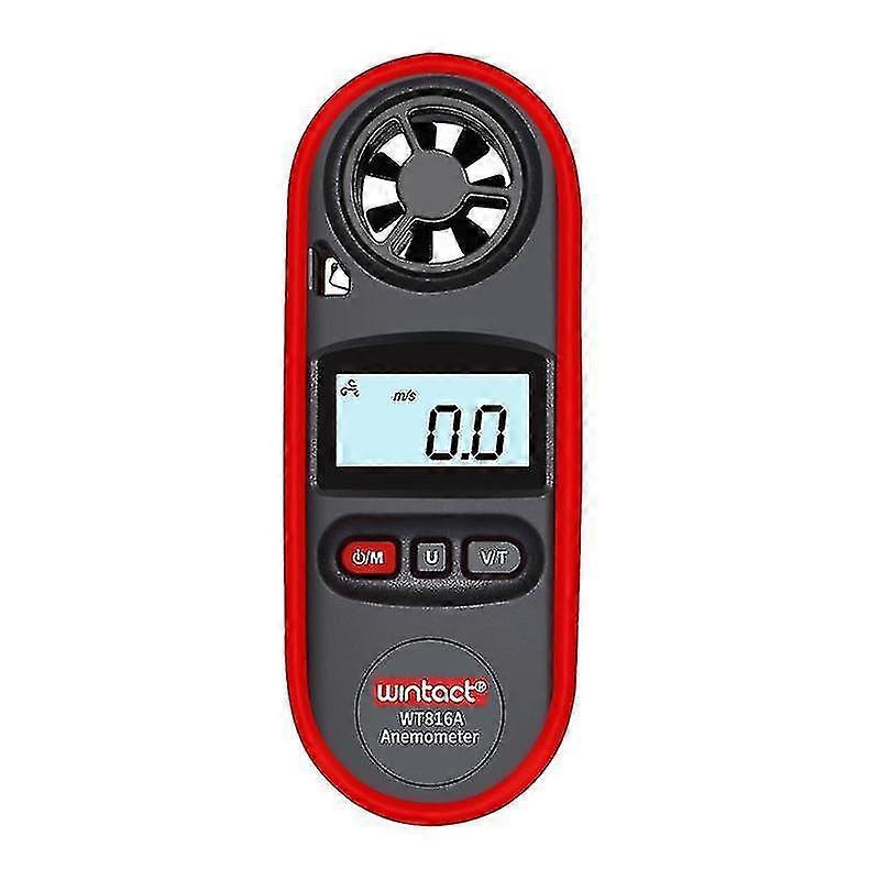30M/S Digital Anemometer Beaufort Scale Ip67 Air Velocity -10~45C Wind Temperature Speed Chill Indic