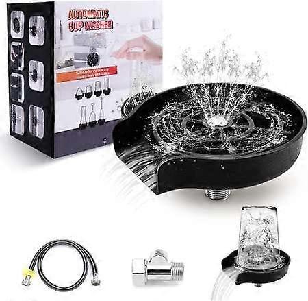 Glass Rinser/Cup Rinser Faucet for Kitchen Sinks, Kitchen Gadgets, Automatic Glass Cleaning Tool for Kitchens, Bars