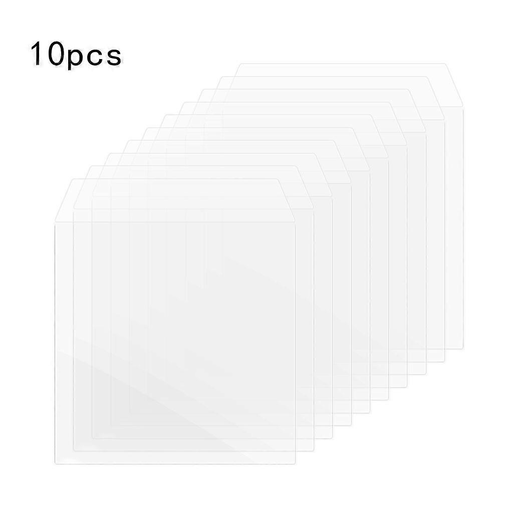 10Pcs/bag Thickened PVC Material Outer Sleeve Record Protective Bag Cover
