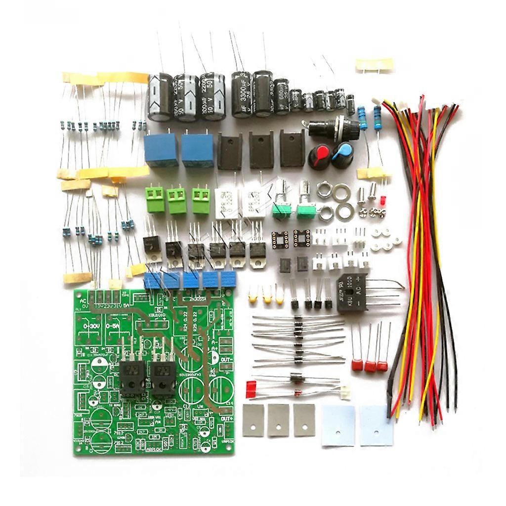 0-30V 0-5A Adjustable Power Supply Stabilized Constant Current Power Board
