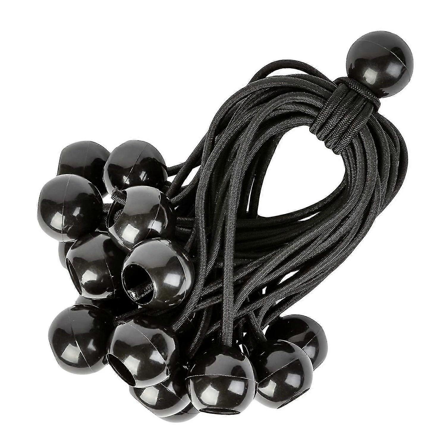 Bungee Cords com Bolas, Universal Elastic Ball Ties, Heavy Duty Bungees Perfeito para Camping
