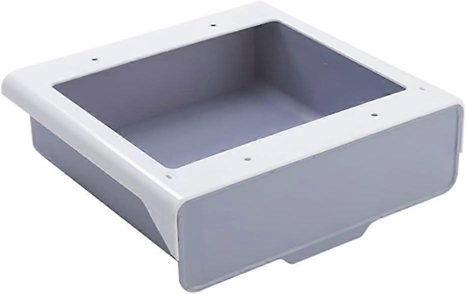 Self-Adhesive Under Desk Organizer with Hidden Storage - Optimize Your Workspace and Keep Your Desk Tidy!