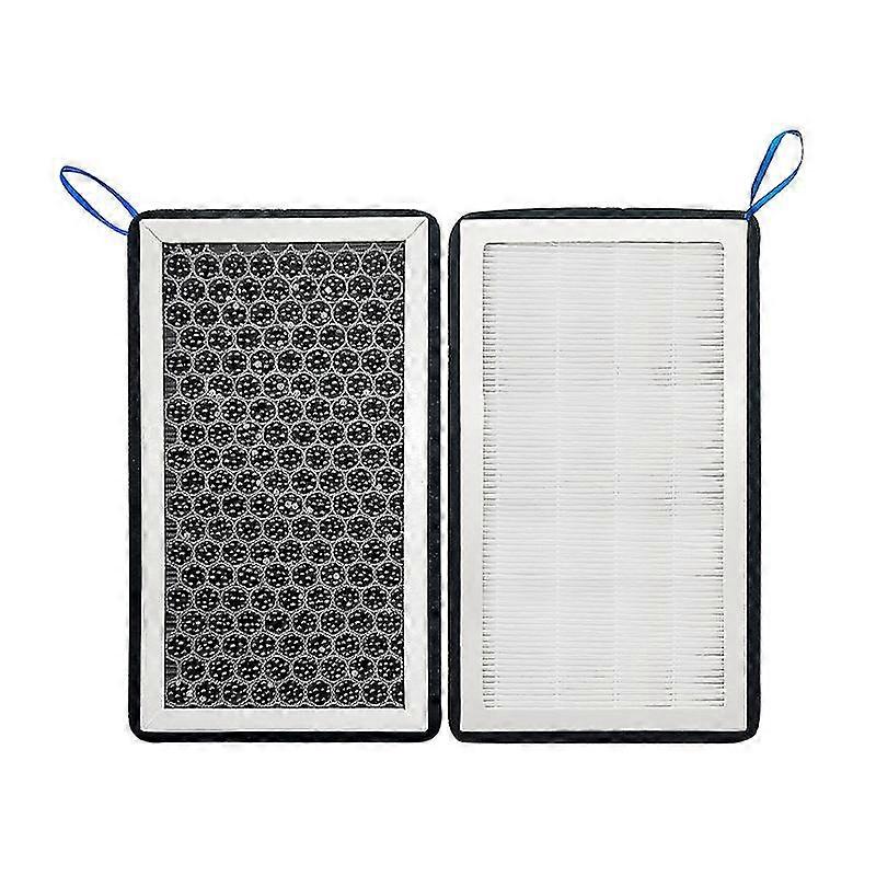Suitable For Model3 Tesla Y Biochemical Air Conditioning Filter Element Hepa Air Filter Pm2.5 Activated Carbon Filter Air Filter Hepa 3 17-20 1 Piece